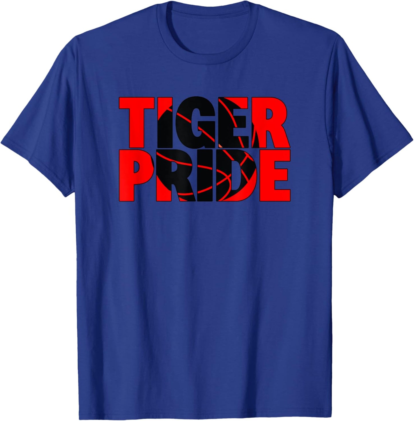 Katy Tigers Pride Basketball T-Shirt - T-Shirt | Royal