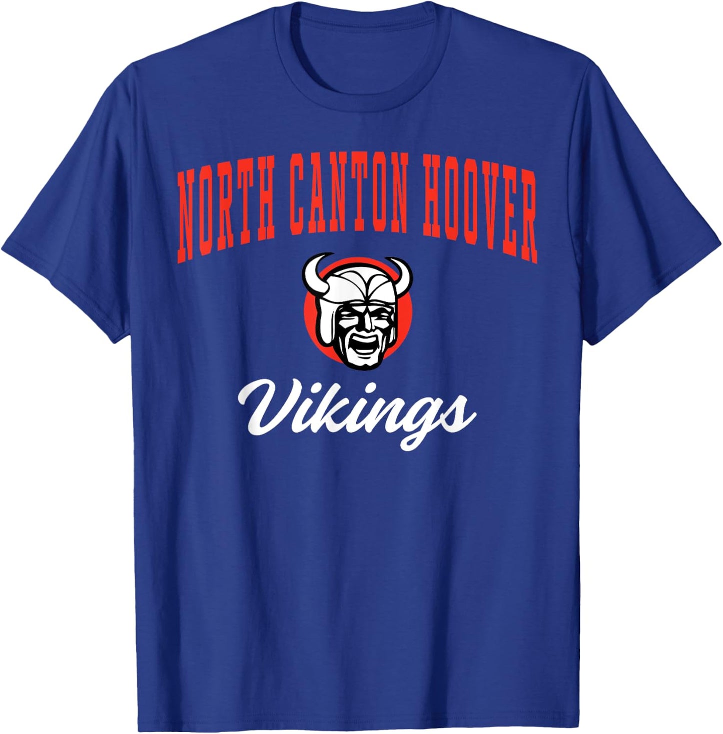 North Canton Hoover High School Vikings C3 T-Shirt - T-Shirt | Royal