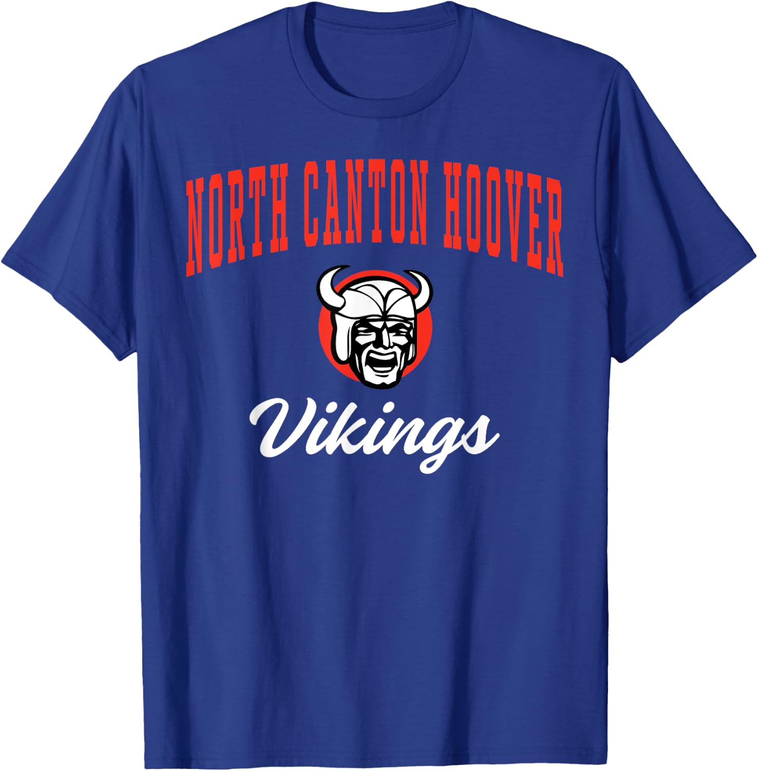 North Canton Hoover High School Vikings C3 T-Shirt - T-Shirt | Royal
