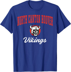 North Canton Hoover High School Vikings C3 T-Shirt - T-Shirt | Royal