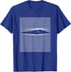 Funny Cat Peeking Through Blinds Graphics Print Cat Lover T-Shirt - T-Shirt | Royal