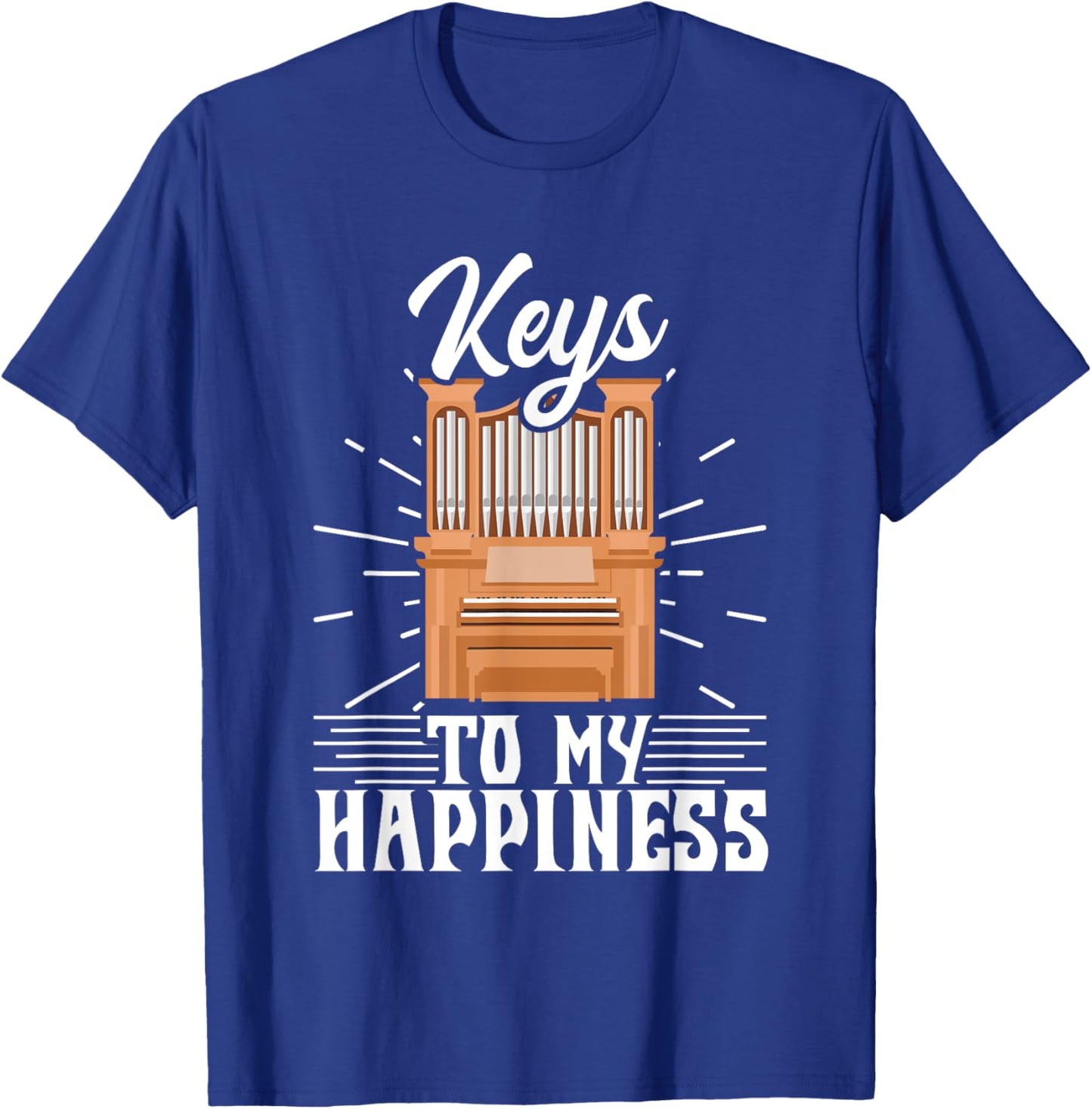 Church Organ Player Church Musician Church Organist T-Shirt - T-Shirt | Royal