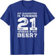 Dad 21st Birthday Daughter Turning 21 Years Old Beer T-Shirt - T-Shirt | Royal