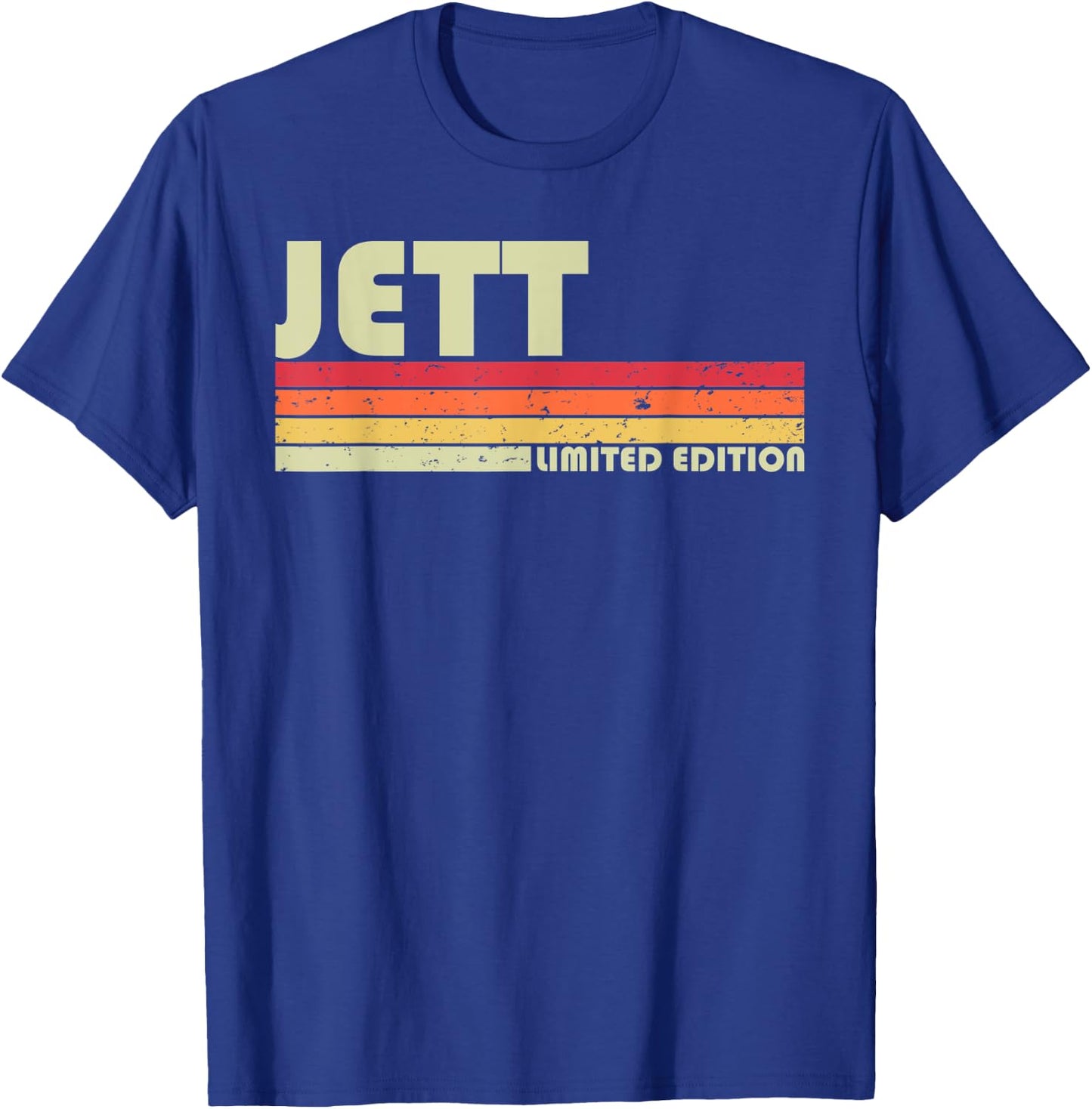 JETT Gift Name Personalized Funny Retro Vintage Birthday T-Shirt - T-Shirt | Royal