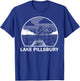 LAKE PILLSBURY CALIFORNIA Funny Fishing Camping Summer Gift Women Girls Kids T-Shirt - T-Shirt | Royal