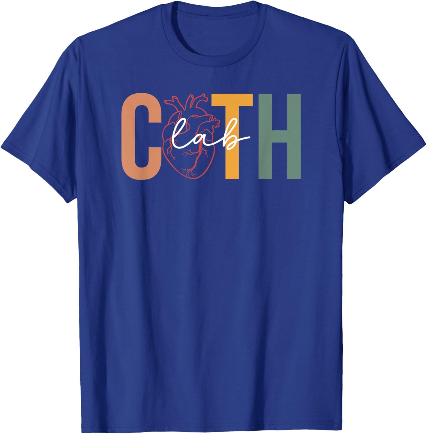 Cath Lab Boho Cath Lab Technologist Cath Laboratory Tech T-Shirt - T-Shirt | Royal