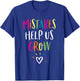 Growth Mindset Positive Back to School Teacher Student T-Shirt - T-Shirt | Royal