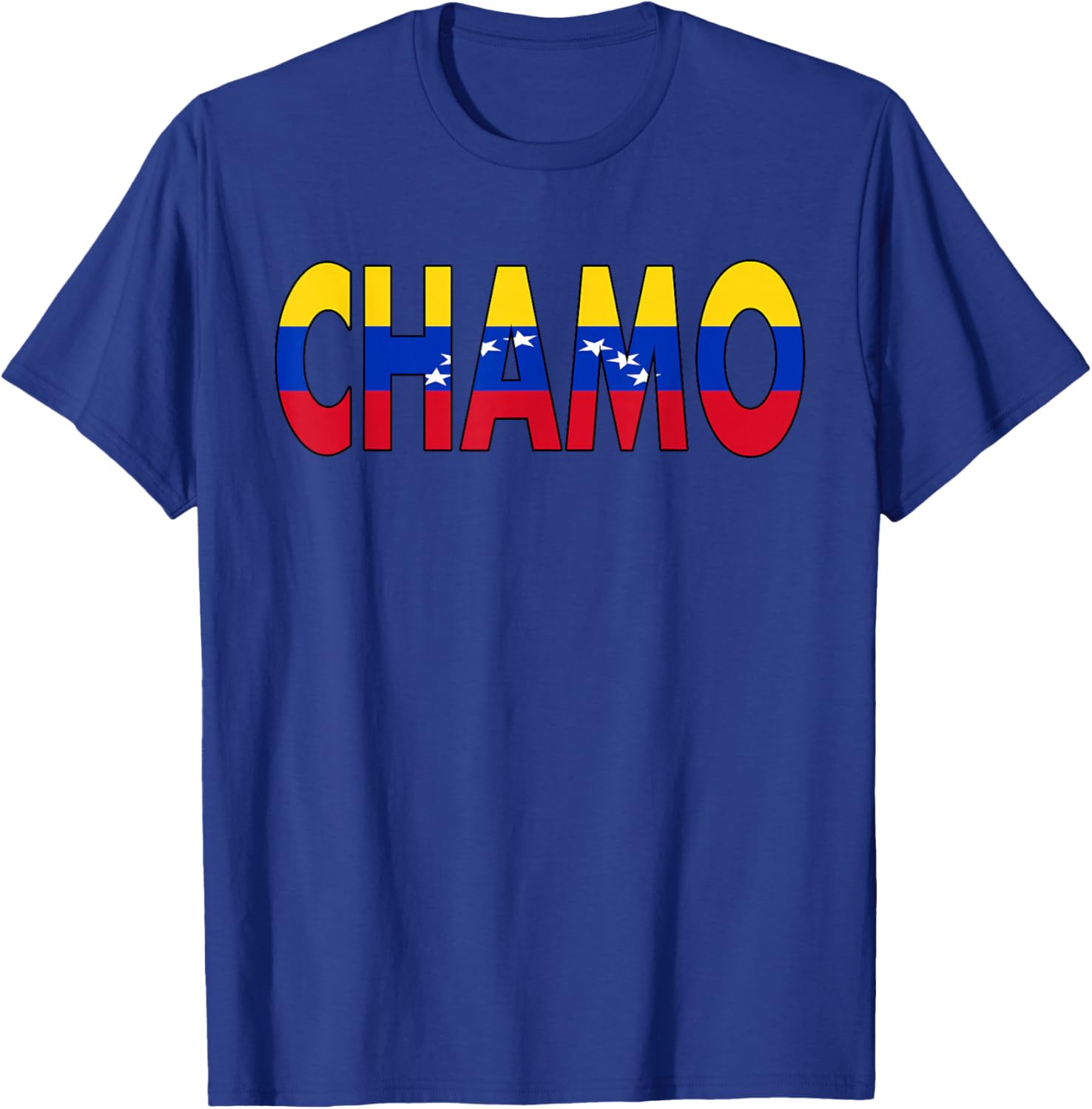 Artistic Design Venezuelan Chamo Flannel Venezuela T-Shirt - T-Shirt | Royal
