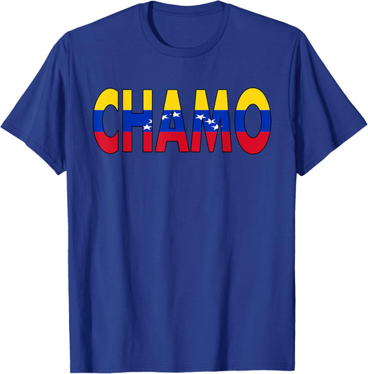 Artistic Design Venezuelan Chamo Flannel Venezuela T-Shirt - T-Shirt | Royal