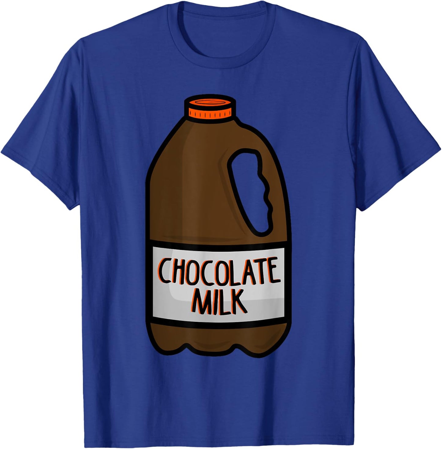 Chocolate Milk Costume - Matching Halloween Costume T-Shirt - T-Shirt | Royal