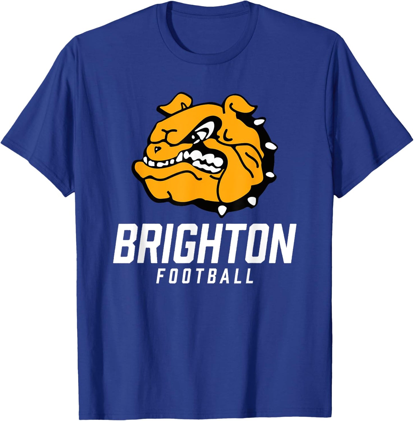 Brighton Bulldogs Logo Football Team HS T-Shirt - T-Shirt | Royal
