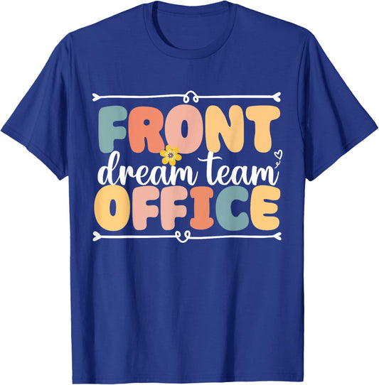 Front Office Dream Team School Secretary Squad Crew ElementA T-Shirt - T-Shirt | Royal