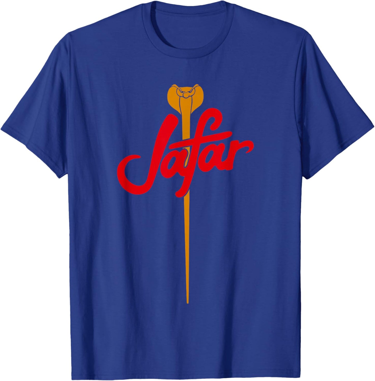 Disney Aladdin Vintage Eighties Jafar Villain Staff Logo T-Shirt - T-Shirt | Royal