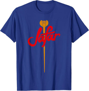 Disney Aladdin Vintage Eighties Jafar Villain Staff Logo T-Shirt - T-Shirt | Royal