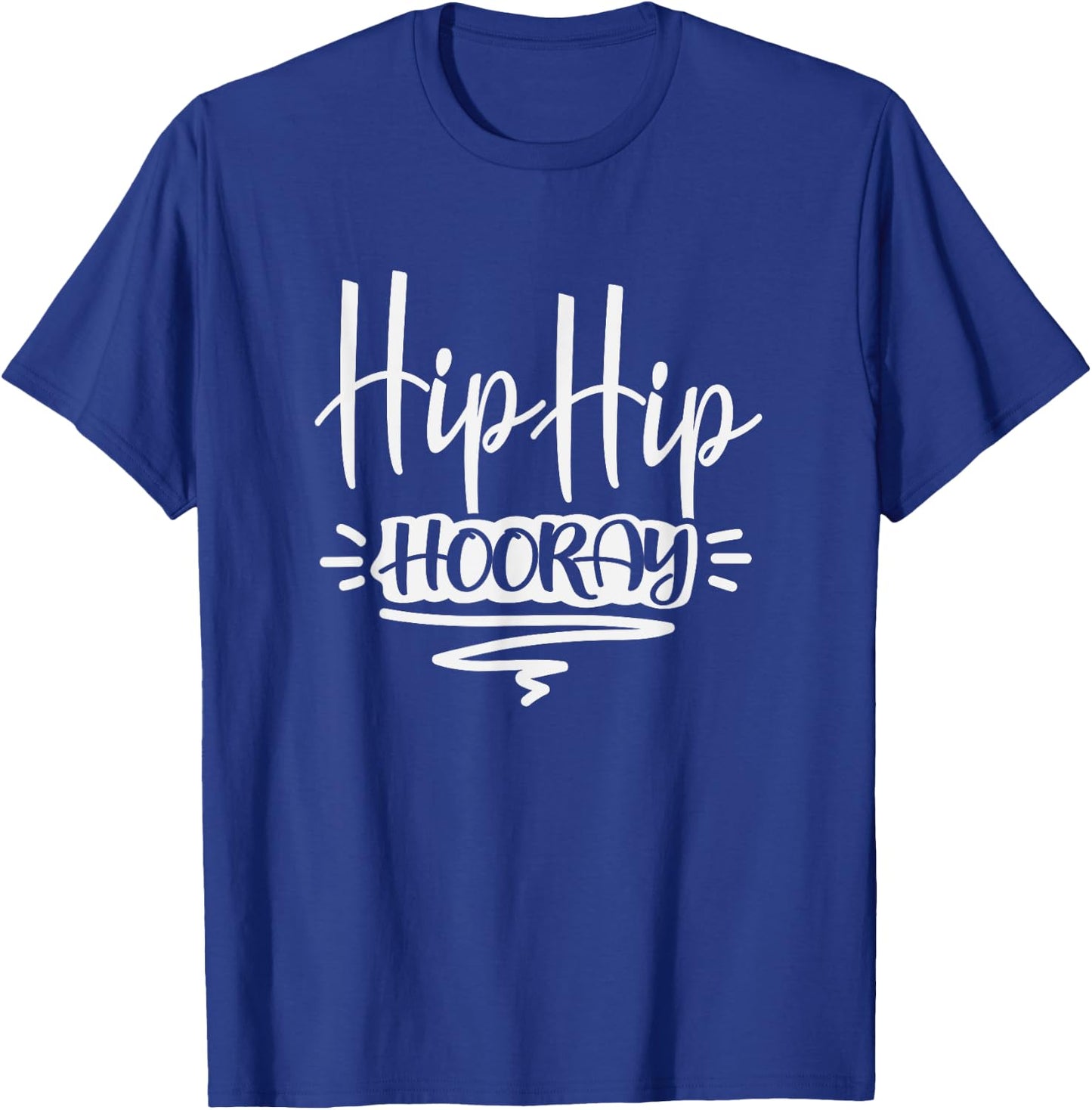 Funny Recovery Get Well Soon Gifts Men Women Kids Hip Hip Hooray After Replacement Surgery Recover Gag Gift T-Shirt - T-Shirt | Royal