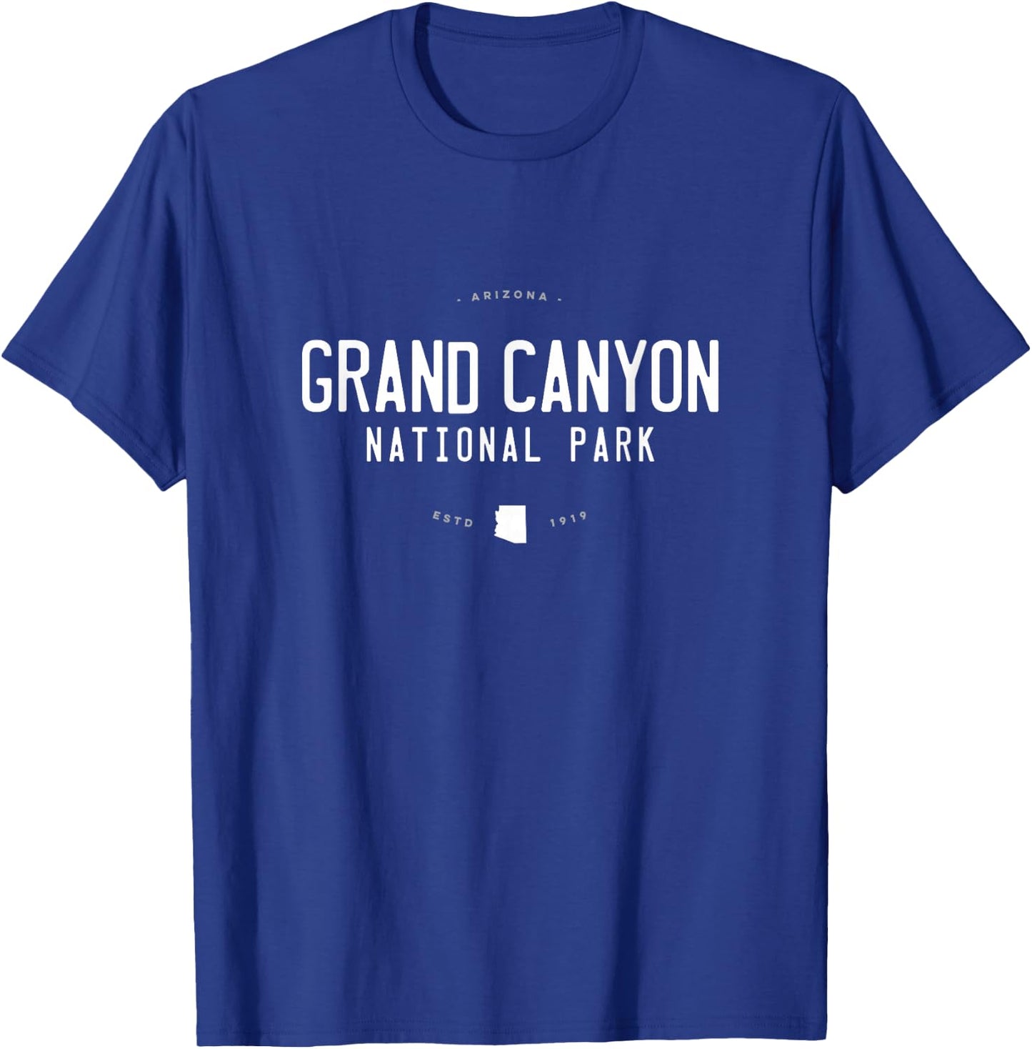 Grand Canyon National Park Arizona Graphic T-Shirt - T-Shirt | Royal