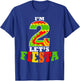 I'm Dos Taco Twosday 2nd Birthday Gift Kids Boy Girl T-Shirt - T-Shirt | Royal