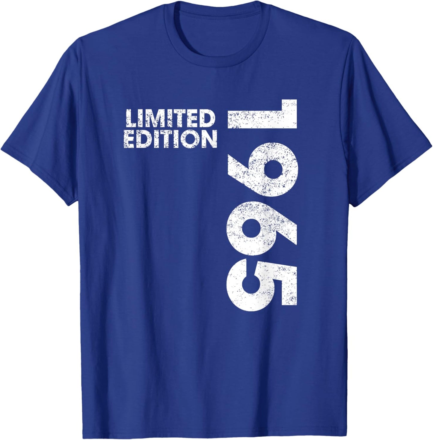Limited Edition 1965 60 Year Old Men Women 60th Birthday T-Shirt - T-Shirt | Royal