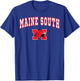 Maine South High School Hawks C2 T-Shirt - T-Shirt | Royal