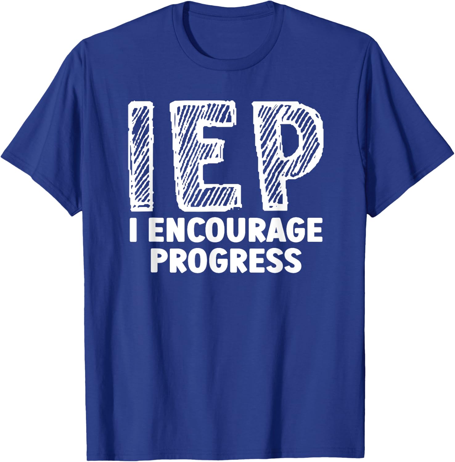 SPED Teacher Art Women IEP Special Education Teacher T-Shirt - T-Shirt | Royal