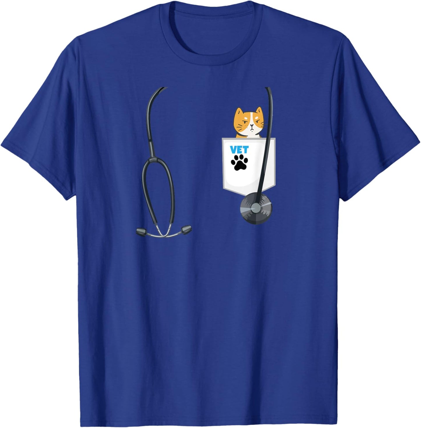 Veterinarian Costume for Boys Career Day Outfit For Girls T-Shirt - T-Shirt | Royal