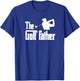 The Golf Father Funny Parody Best Golf Dad Business Trip T-Shirt - T-Shirt | Royal