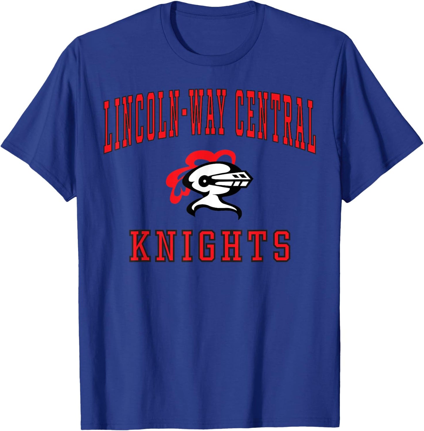 Lincoln-Way Central High School Knights C1 T-Shirt - T-Shirt | Royal