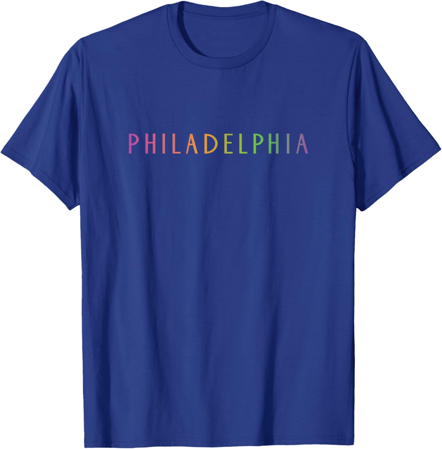Philadelphia city Pennsylvania Philly T-Shirt - T-Shirt | Royal