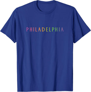 Philadelphia city Pennsylvania Philly T-Shirt - T-Shirt | Royal