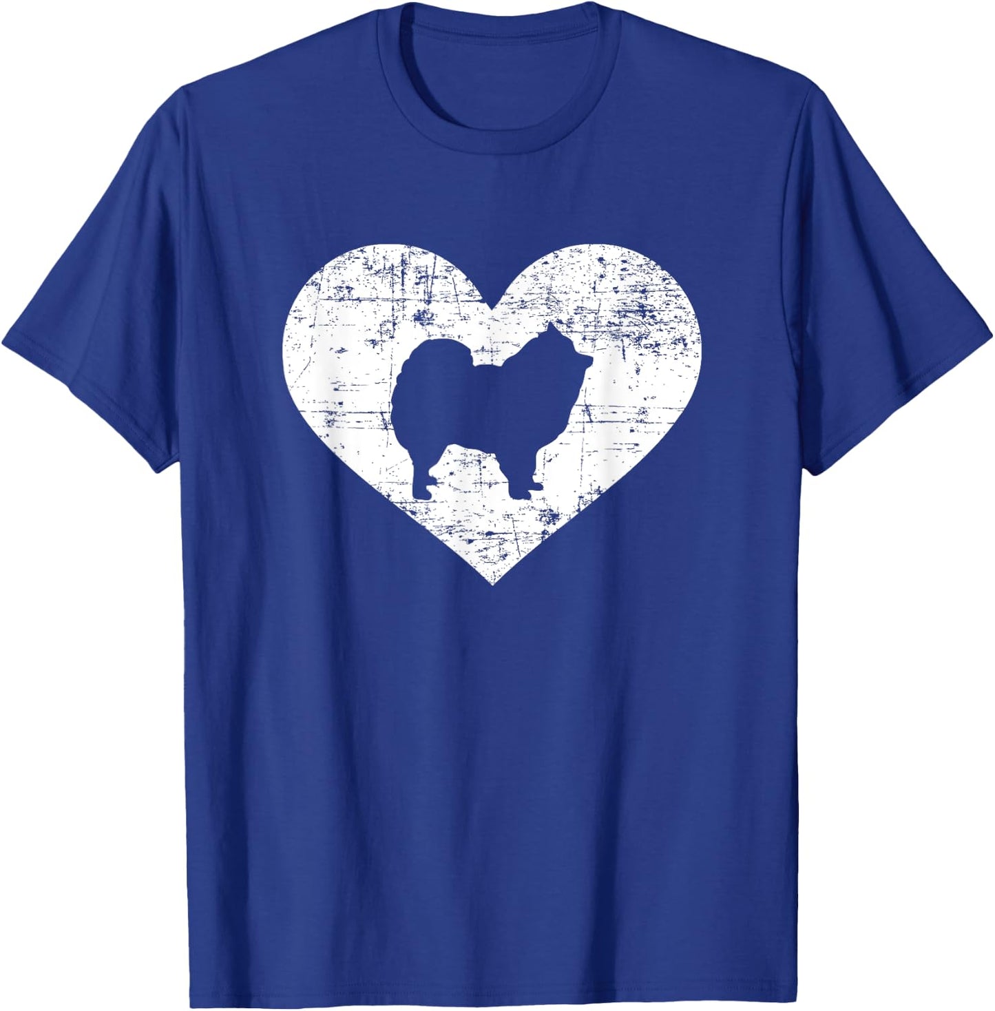 Pomeranian heart T-Shirt - T-Shirt | Royal