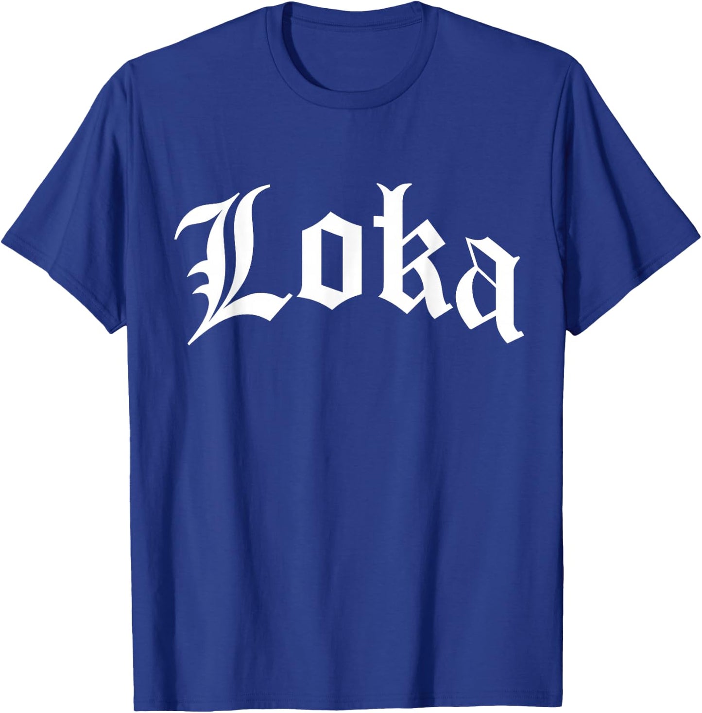 Loka Chola Chicana Mexican American Pride Hispanic Latino T-Shirt - T-Shirt | Royal