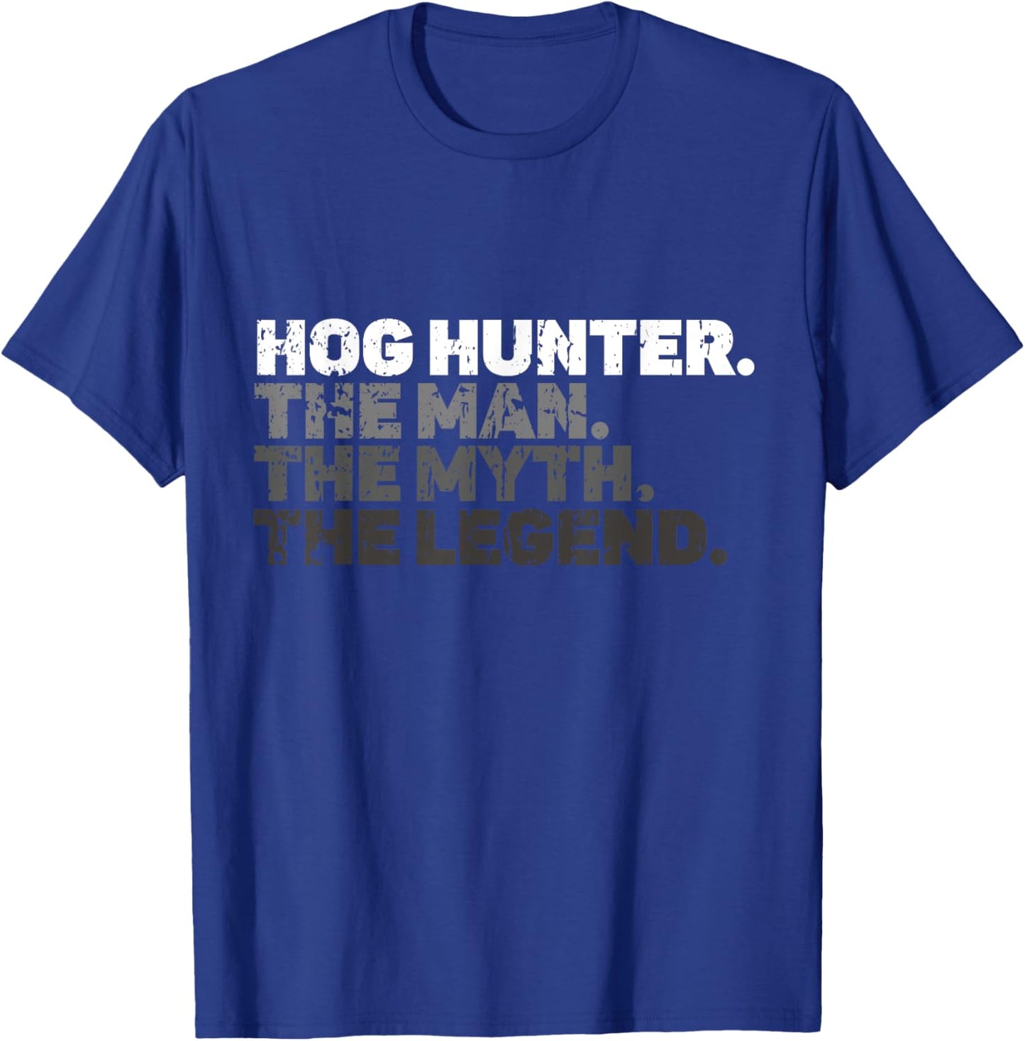 Hog Hunting Vintage Boar Feral Hogs Wild Hog Pig Hunter Pig T-Shirt - T-Shirt | Royal