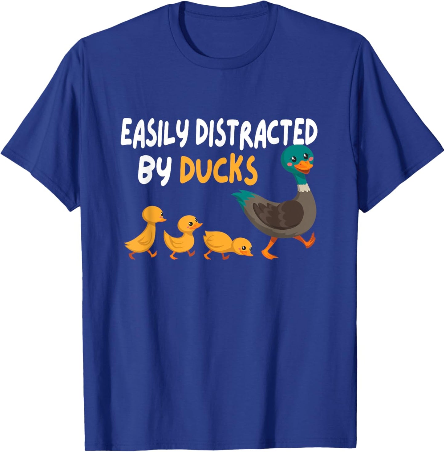 Funny Duck Lover Duck Family T-Shirt - T-Shirt | Royal