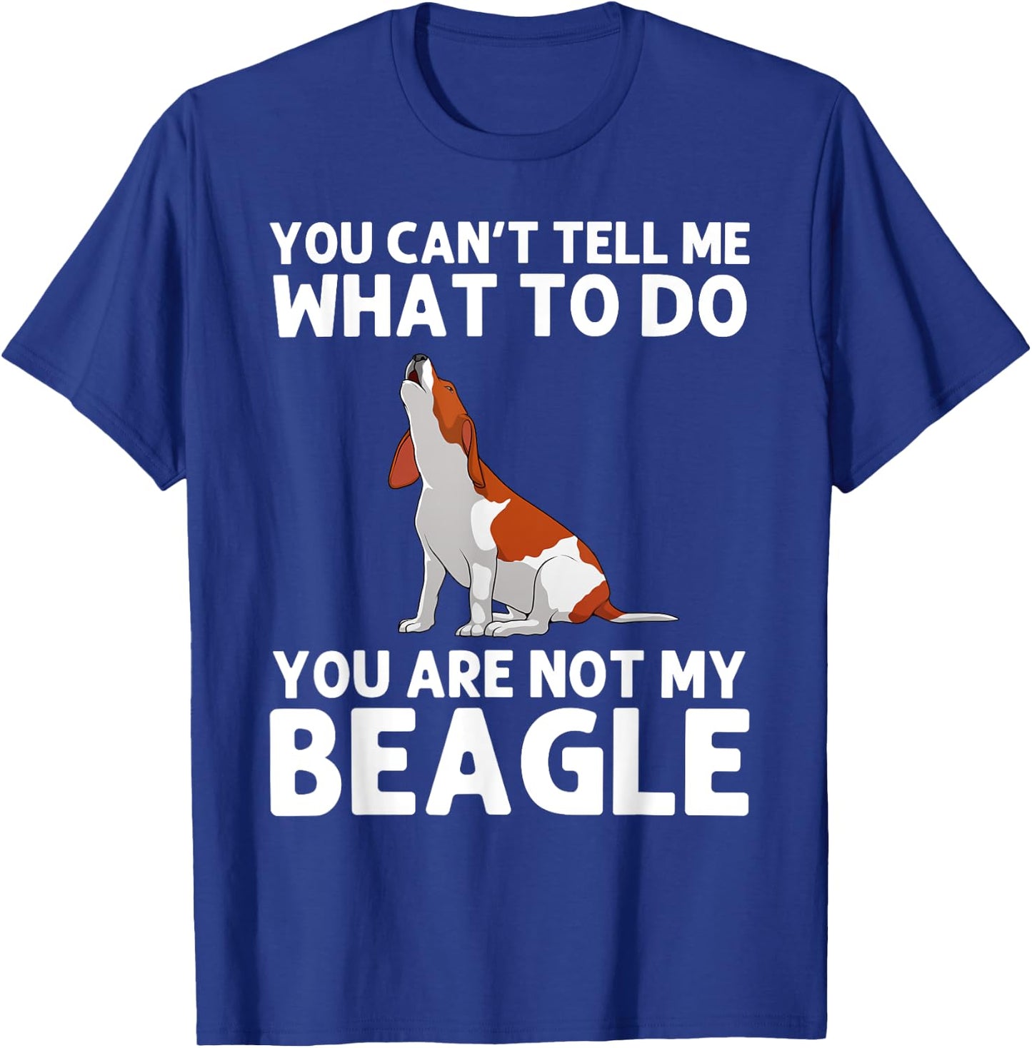 Funny Beagle Design Women Hound Beagle Dog Lovers T-Shirt - T-Shirt | Royal