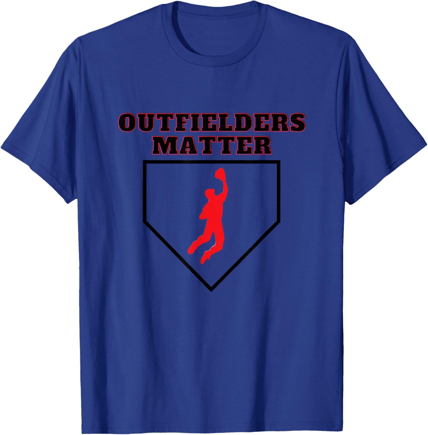 Outfielders Matter T-Shirt - T-Shirt | Royal