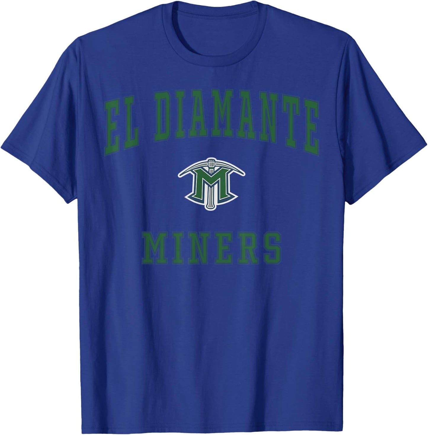 El Diamante High School Miners C1 T-Shirt - T-Shirt | Royal