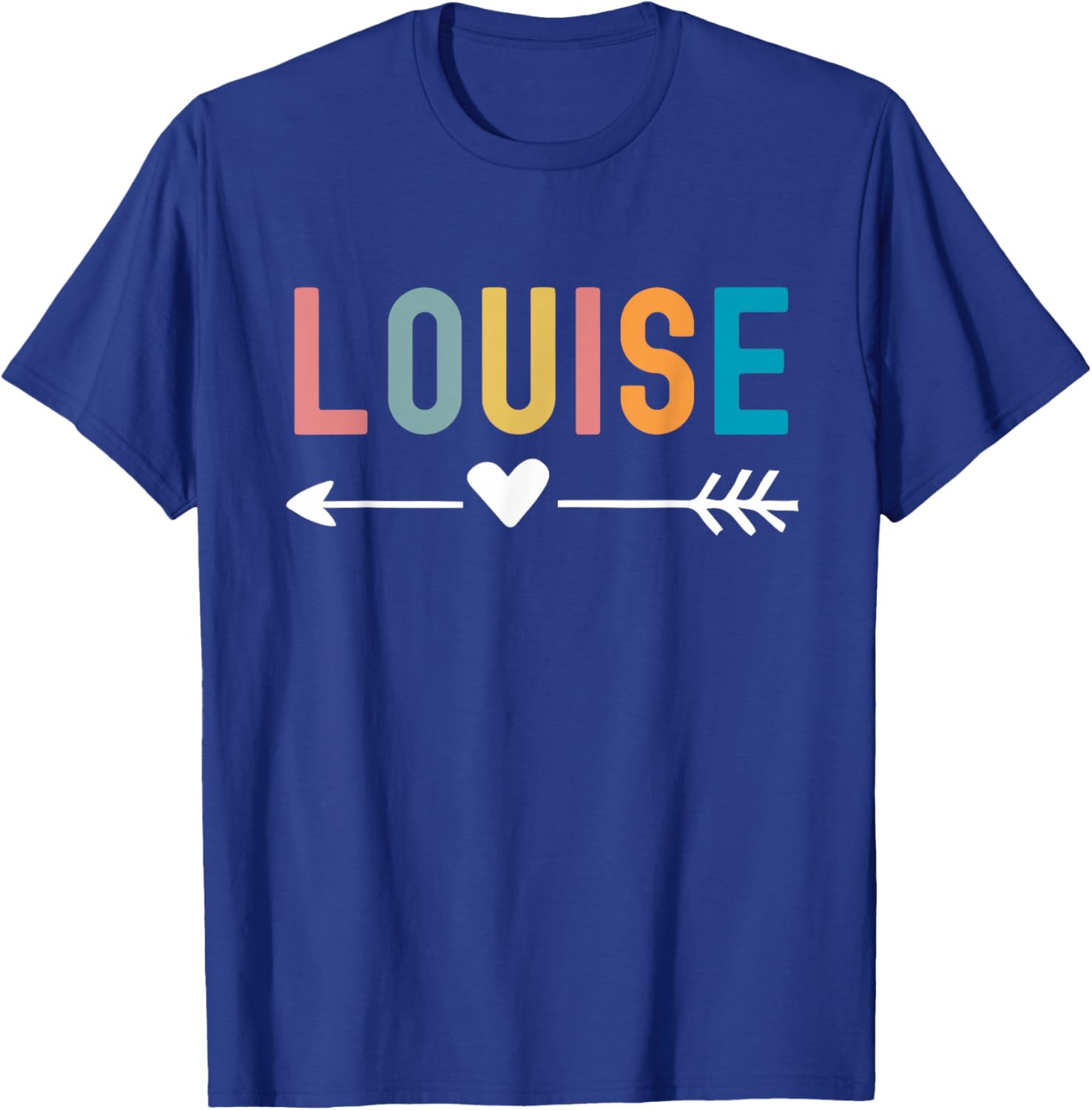 Louise Retro Color Love Cute Matching Best Friends T-Shirt - T-Shirt | Royal