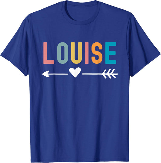 Louise Retro Color Love Cute Matching Best Friends T-Shirt - T-Shirt | Royal