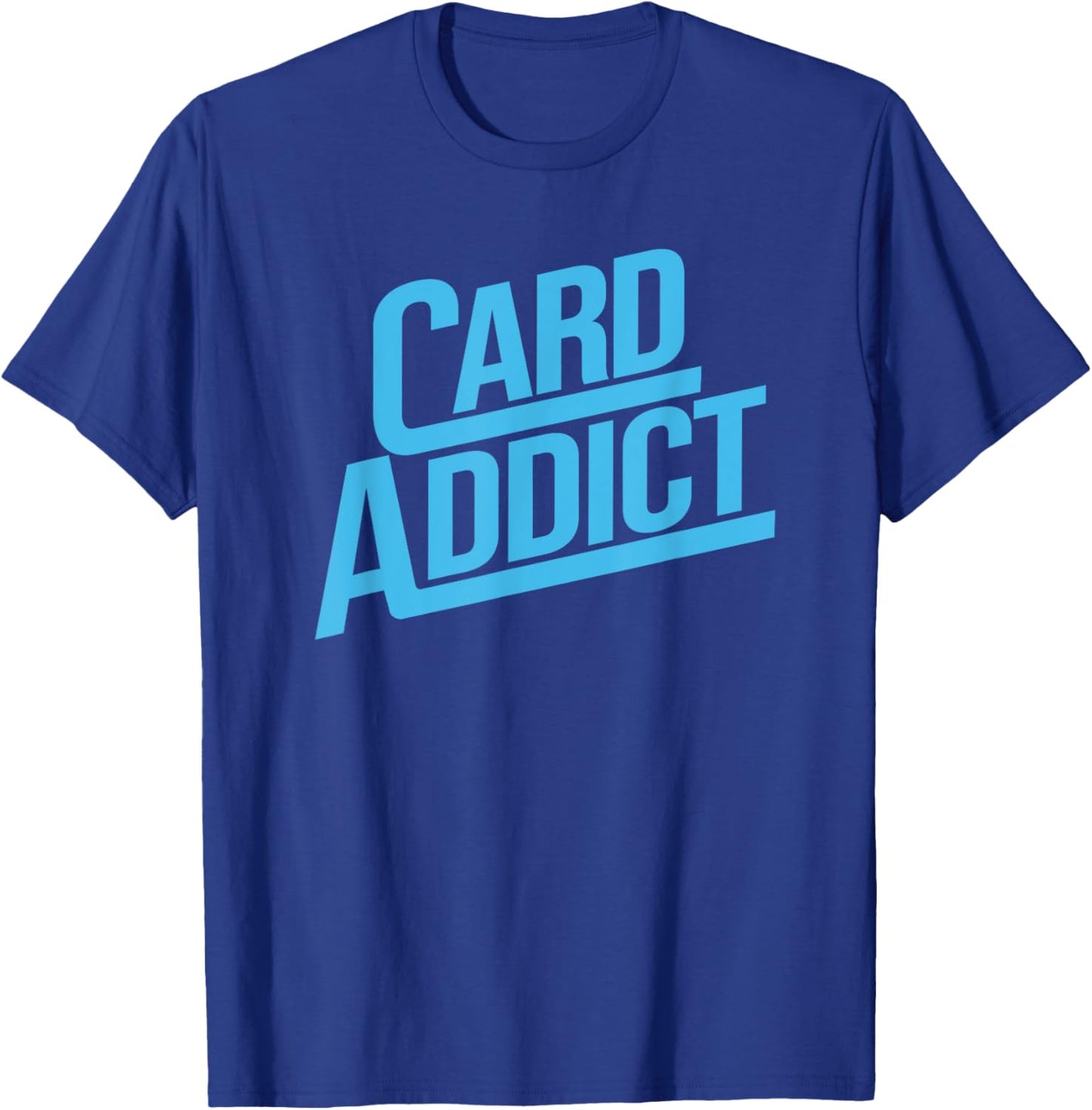 Card Addict Funny Baseball Card Collector Trading Cards T-Shirt - T-Shirt | Royal