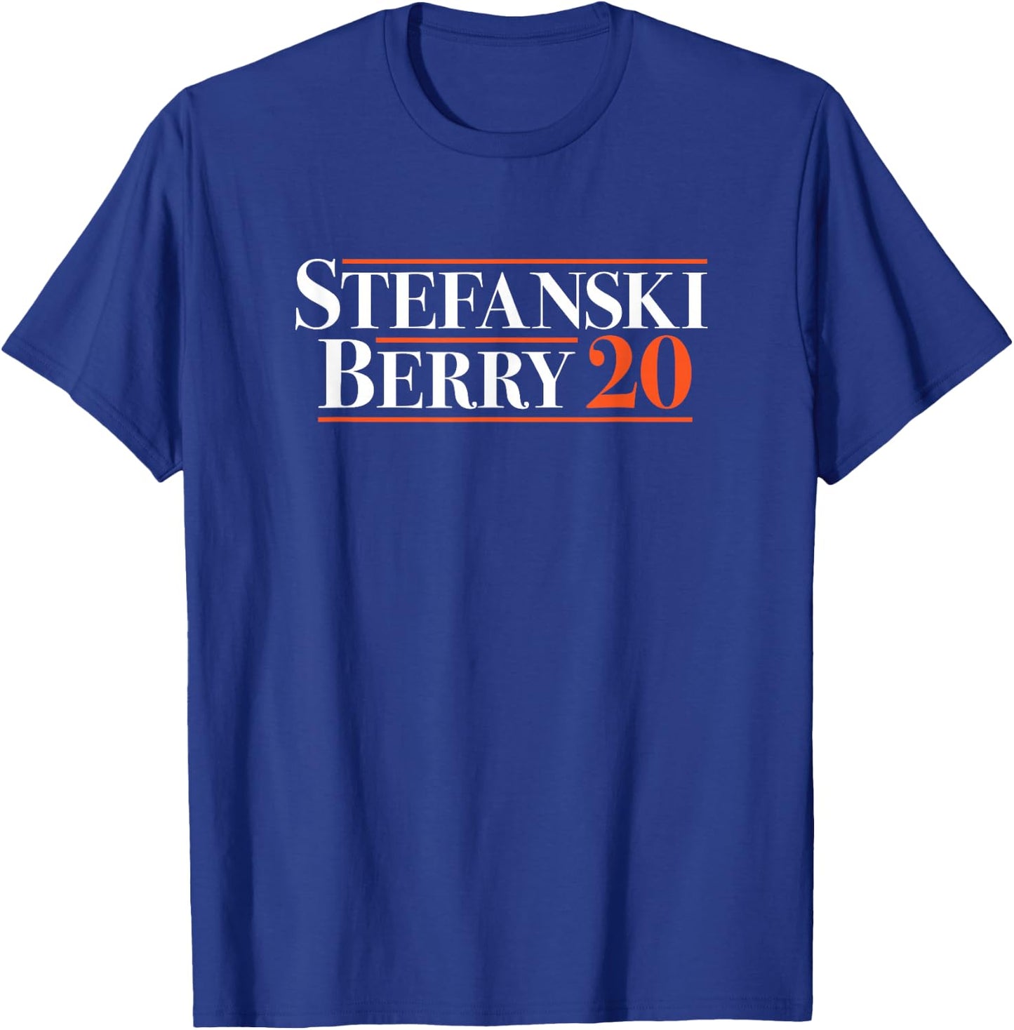 Stefanski Berry 2020 Cleveland Election - Football T-Shirt - T-Shirt | Royal