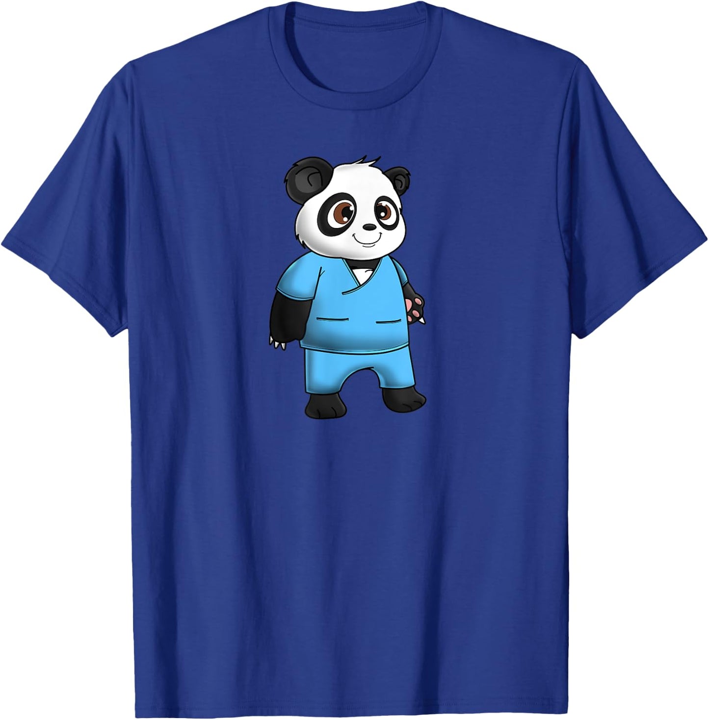 Panda Bear Scrub Suit Boy Gift Love Awesome Funny T-Shirt - T-Shirt | Royal