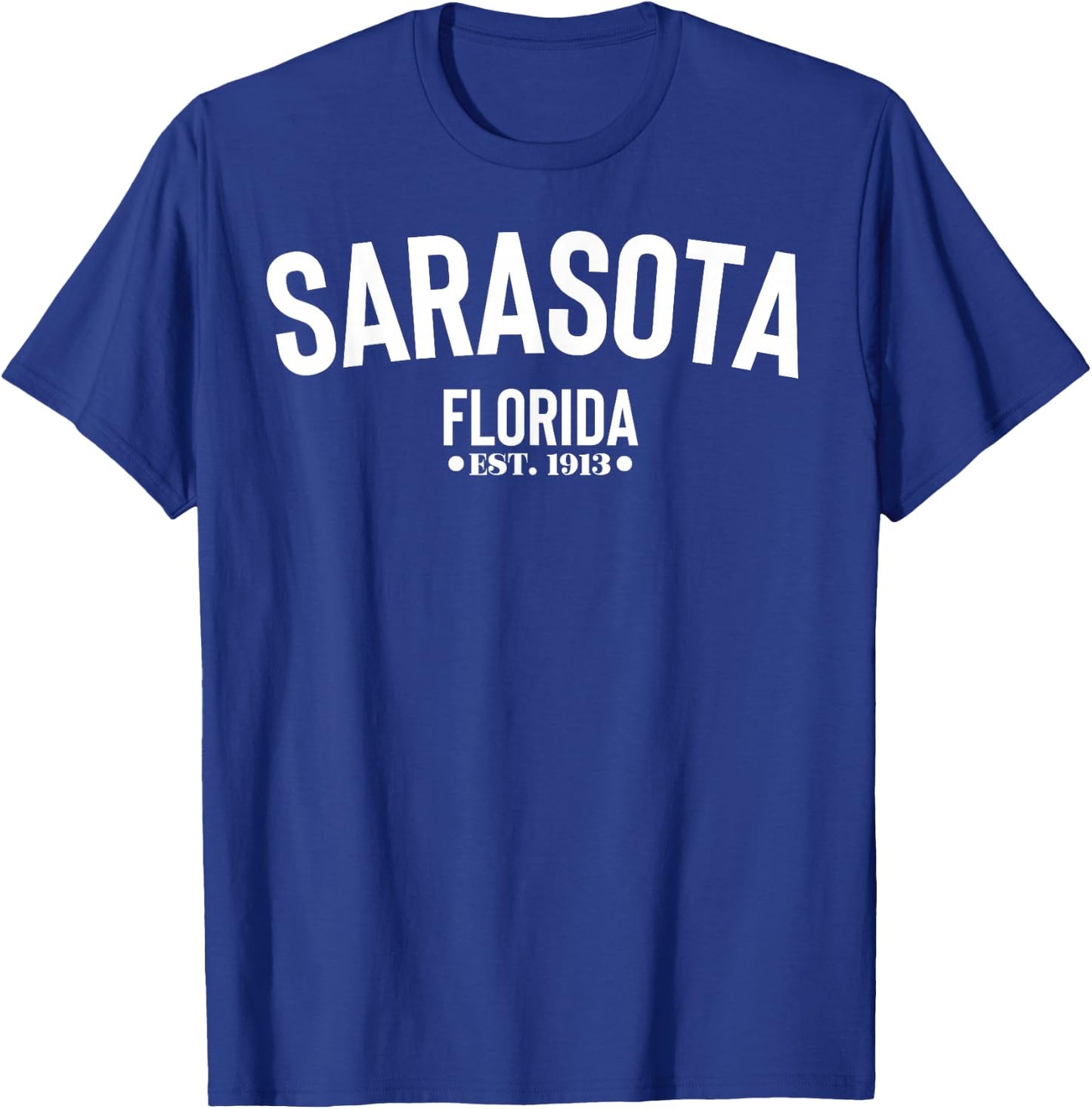 Sarasota Florida Souvenir Gift Sarasota Beaches T-Shirt - T-Shirt | Royal