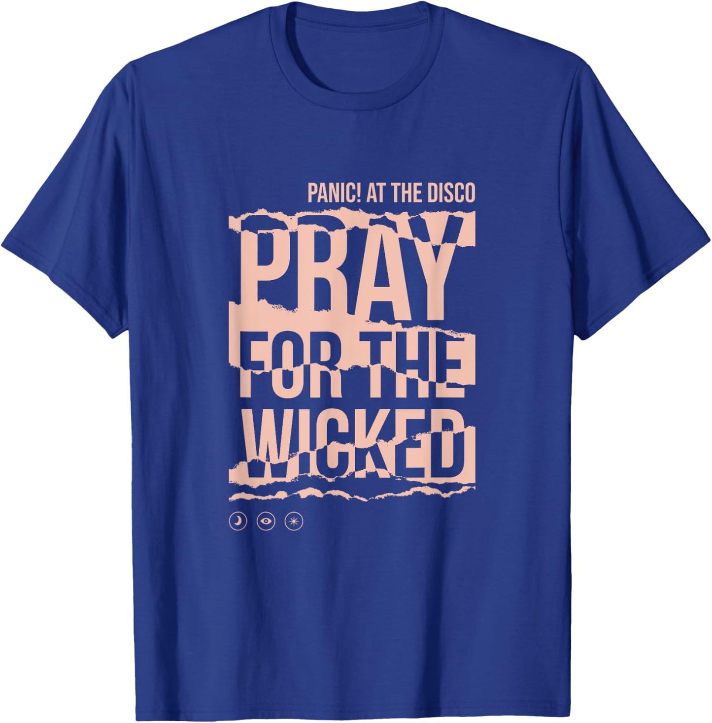 Panic! At The Disco - Ripped Name T-Shirt - T-Shirt | Royal