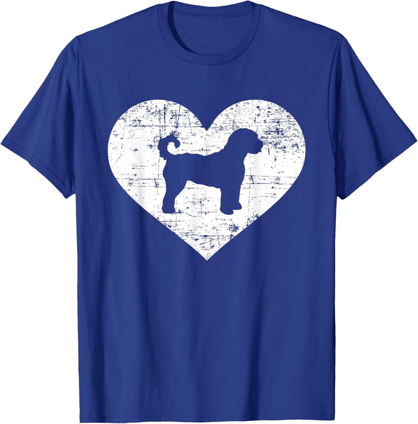 Labradoodle heart T-Shirt - T-Shirt | Royal
