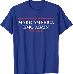 Make America Emo Again T-Shirt - T-Shirt | Royal