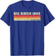 BIG BIRCH LAKE MINNESOTA Funny Fishing Camping Summer Gift T-Shirt - T-Shirt | Royal