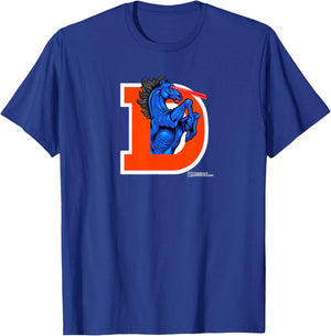 Colorado Legendary Blucifer, Demon Horse at Denver Airport T-Shirt - T-Shirt | Royal