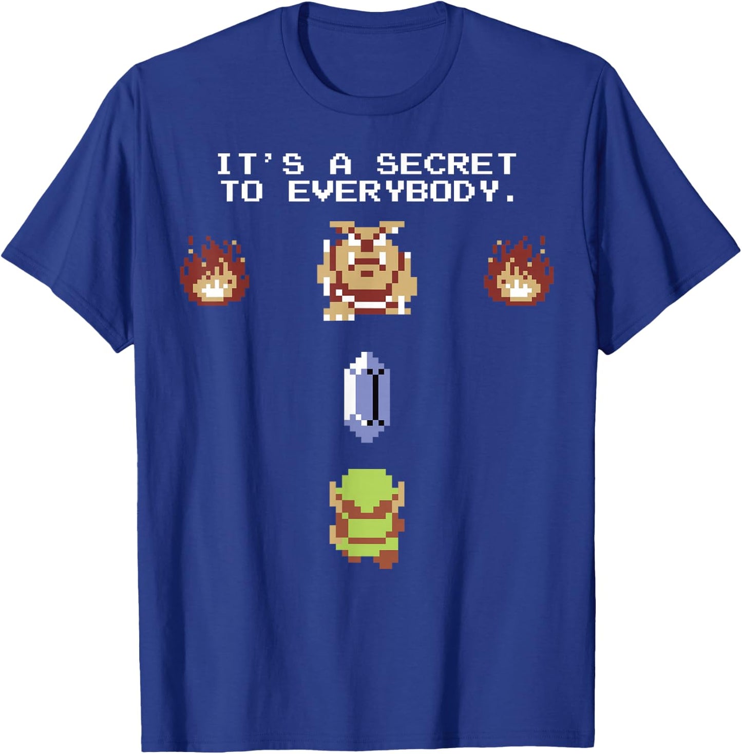 The Legend of Zelda It's A Secret To Everybody T-Shirt - T-Shirt | Royal