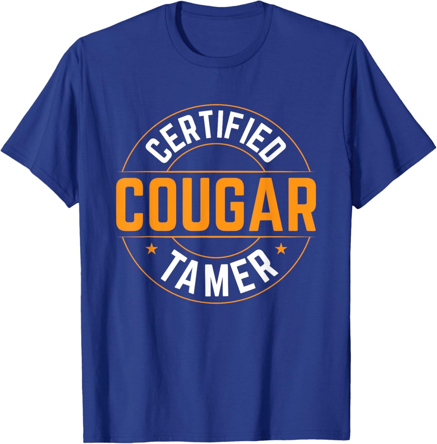 Certified Cougar Tamer T-Shirt - T-Shirt | Royal