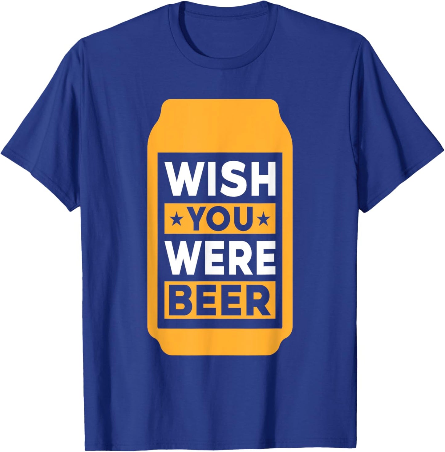 Wish You Were Beer Vintage Craft Beer Home Brewing Brewery T-Shirt - T-Shirt | Royal